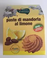 Amount of sugar in Paste di mandorla al limone