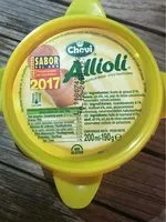 Amount of sugar in Allioli