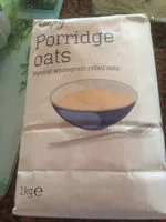 Amount of sugar in Simply porridge oats