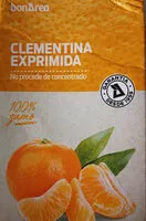 Amount of sugar in Clementina exprimida