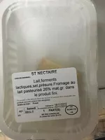 Amount of sugar in St Nectaire (26% MG)