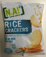 Amount of sugar in Rice crackers Sel de mer