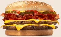 Hamburgers from fast food