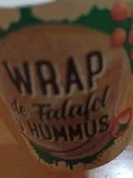 Amount of sugar in Wrap de falafel y hummus