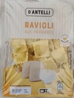 Amount of sugar in Ravioli aux fromages