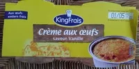 Amount of sugar in Crème aux œufs saveur vanille
