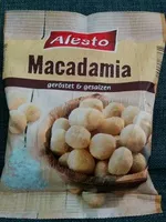 Amount of sugar in Nueces de macadamia, tostadas y con sal