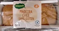 Amount of sugar in Madeira Cake sans gluten