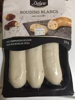 Amount of sugar in Boudins blancs aux morilles