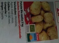 Sugar and nutrients in Quik s verse aardappelen b v