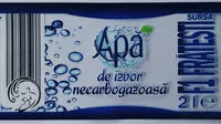Amount of sugar in Apa de izwor necarbogazoasā