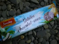 Amount of sugar in Sablés chocolat-coco
