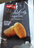 Amount of sugar in Madeleines Coquilles pur beurre