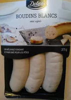 Amount of sugar in Boudins blancs aux cèpes