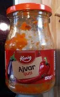 Amount of sugar in Ajvar ljuti