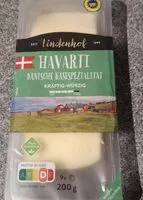 Amount of sugar in Havarti dänische käsespezialität