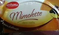 Amount of sugar in Mimolette demi-vieille