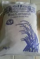 Amount of sugar in Riz Carnaroli