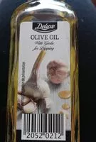 Garlic flavoured olive oils