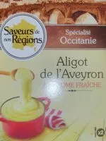 Amount of sugar in Aligot de l'Aveyron