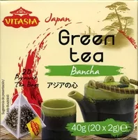 Amount of sugar in Green tea Bancha