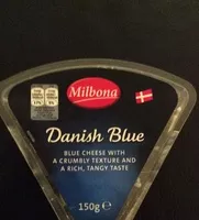 Amount of sugar in Danish blue