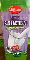 Amount of sugar in Leche uht sin lactosa semidesnatada