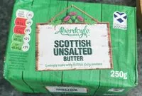 Amount of sugar in Scottish unsalted butter