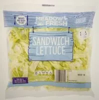 Amount of sugar in Sandwich Lettuce