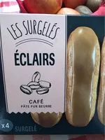 Amount of sugar in Les Surgelés - Éclairs Café