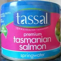 Salmon in spring water