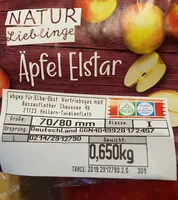 Amount of sugar in Äpfel Elstar