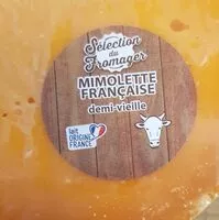 Amount of sugar in Mimolette Française demi-vieille