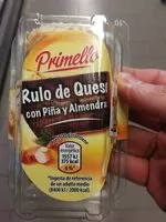 Amount of sugar in Rulo de queso con pimienta