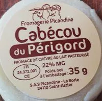 Amount of sugar in Cabecou du Périgord
