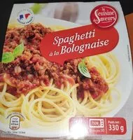 Amount of sugar in Spaghetti à la Bolognaise