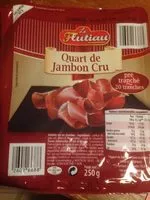 Amount of sugar in Quart de Jambon cru
