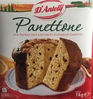 Amount of sugar in Panettone
