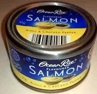 Salmon with aioli