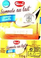 Amount of sugar in Riz au lait saveur Vanille