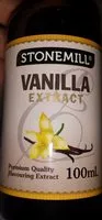 Amount of sugar in Vanilla extract