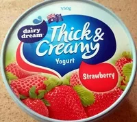 Sugar and nutrients in Dairy cream