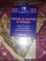 Amount of sugar in Quiche au saumon épinard