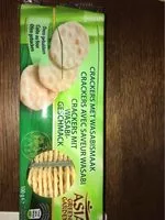 Amount of sugar in Crackers avec saveur wasabi