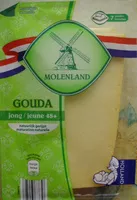 Amount of sugar in Gouda jeune 48  7 tranches