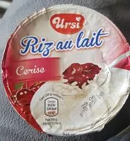 Amount of sugar in Riz au lait cerise