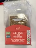 Amount of sugar in Oven Baked 3 seed crispbread
