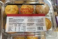 Amount of sugar in Vanilla Muffins