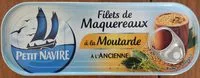 Amount of sugar in Filets de Maquereaux à la Moutarde à l'Ancienne