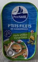 Amount of sugar in P'tits filets de maquereaux huile d'olive vierge extra